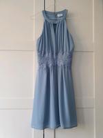 Cocktailkleid taubenblau mit Spitze Vila Größe 36 S Brandenburg - Kremmen Vorschau