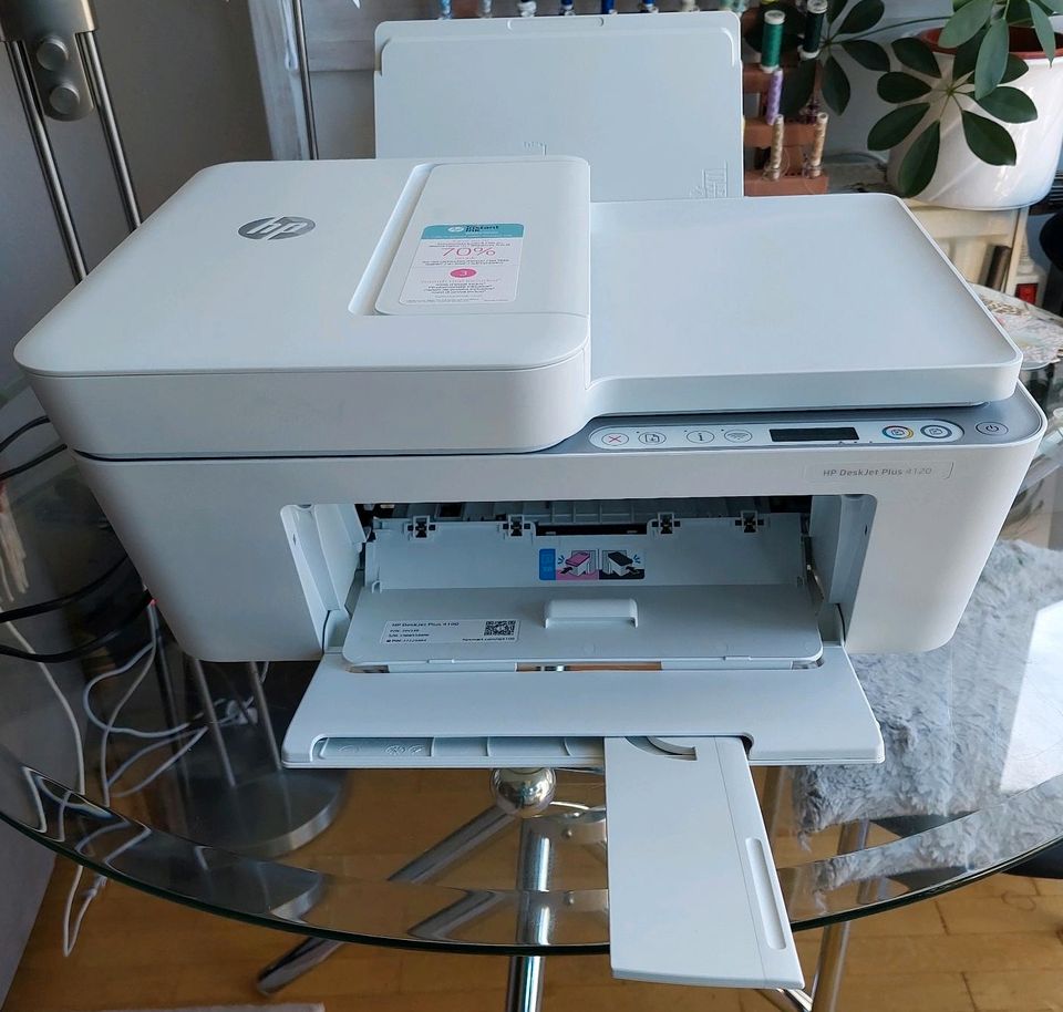 HP Drucker DeskJet Plus 4120 kaum genutzt in München