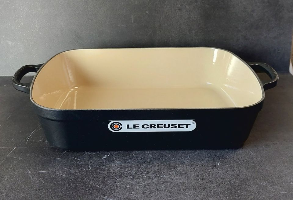 ‼️Le Creuset Signature Bratreine 33cm. Farbe schwarz. NEU in Kranenburg