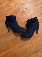 blaue Velours High Heel (Anna Field) - Größe 37 Bayern - Puchheim Vorschau