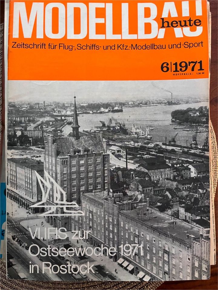 Zeitschrift Modellbau heute 1-12/1971 außer 5/1971 in Taucha