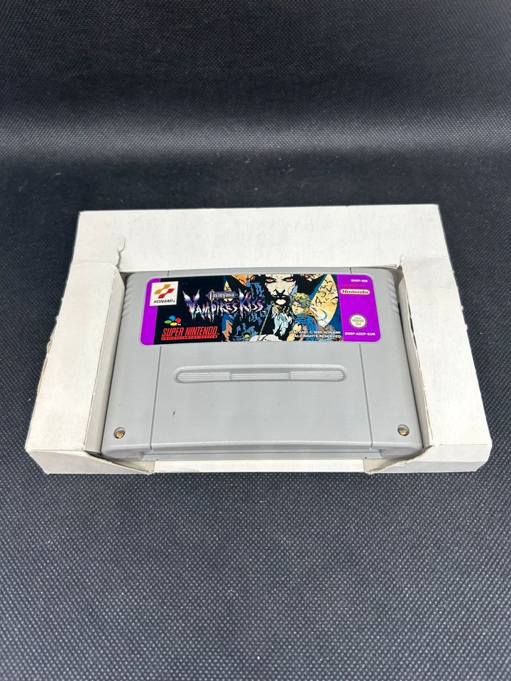 Ich möchte Tauschen! Biete Castlevania Vampires Kiss SNES OVP in Lahnau