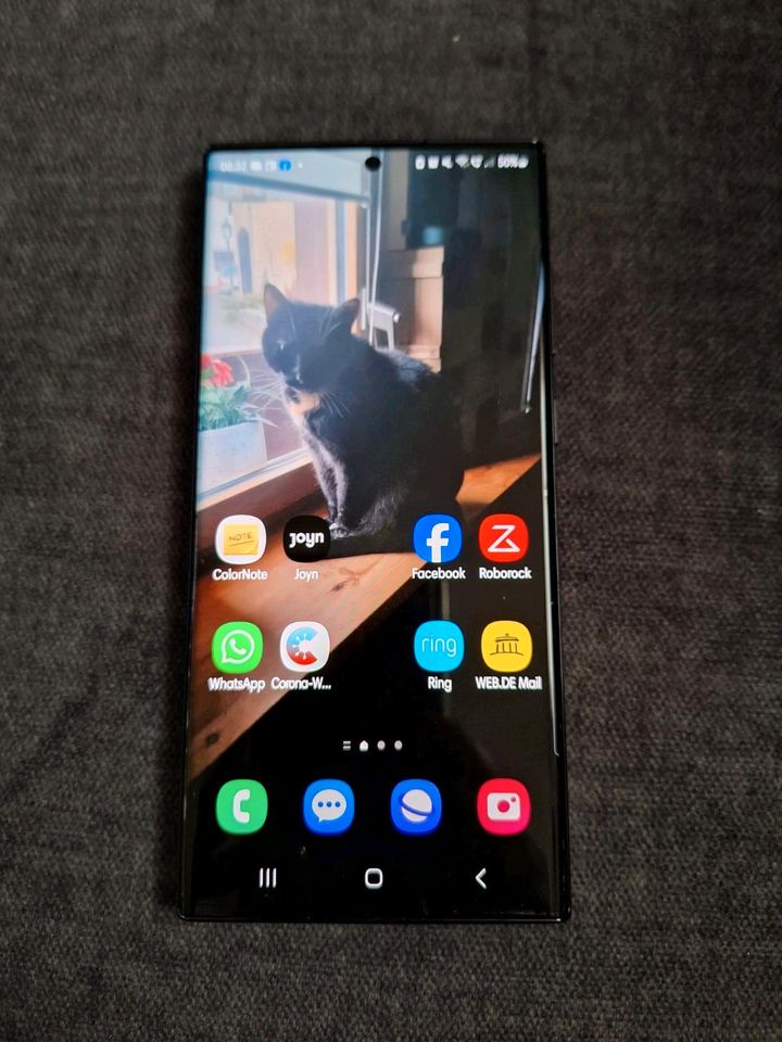 Samsung S22 Ultra Smartphone schwarz 128 GB 6 Monate Garantie in Remagen