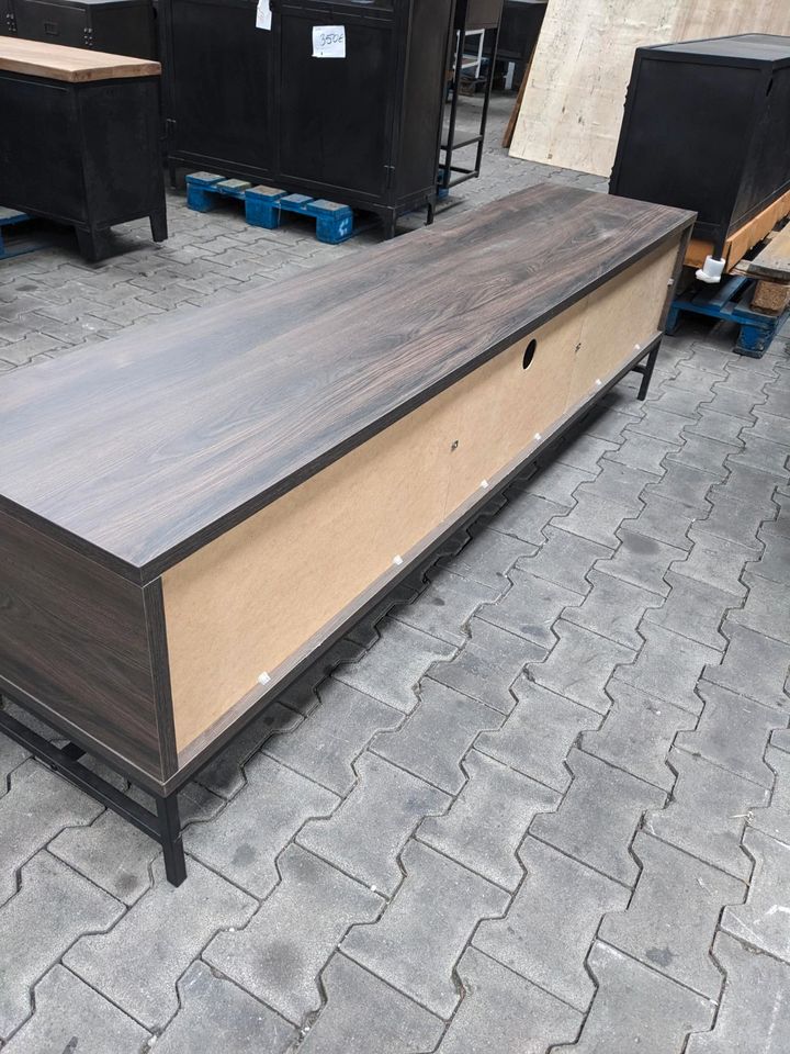 Lowboard Fernsehtisch TV Tisch 200x45 Holz Metall #593 280€* in Hagen