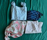 4er Set Paket Shorts Top Bindetop Zara H&M süß Schleife rosa 36 S Nordrhein-Westfalen - Bad Salzuflen Vorschau
