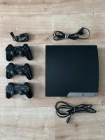 PS3 Slim 160GB + 3 DualShock 3 Controller refurbished Bayern - Schnaittenbach Vorschau