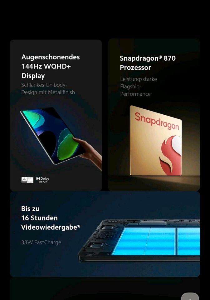Xiaomi Pad 6 NEU in Hückelhoven