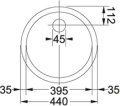 Franke Pamiera Tropftasse ROX 604, 101.0050.182,  Spüle, neu in Grafling