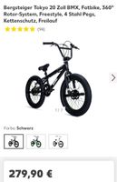 BMX Fahrrad 20 Zoll Bergsteiger Tokyo Bayern - Ingolstadt Vorschau