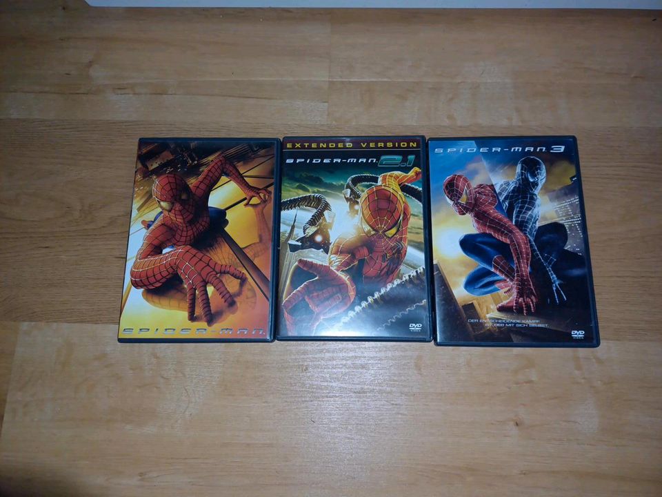 Spiderman Triologie DVDs in Bad Dürrheim