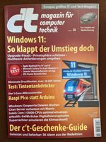 Computerzeitschrift c't Ausgabe 26, Dezember 2021 Windows 11 Bayern - Regensburg Vorschau