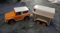 Schleich Pferdehänger mit Jeep inklusive 2 Pferde Original Rheinland-Pfalz - Rockenhausen Vorschau