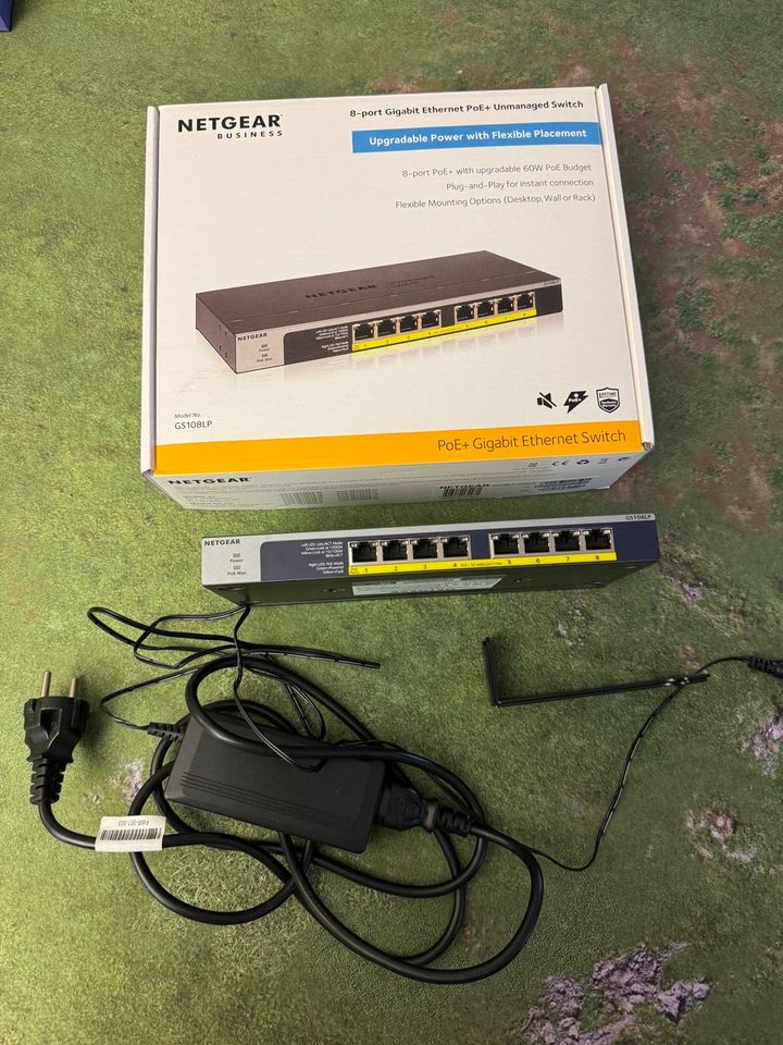 NETGEAR Business 8-Port GigabitEthernet Switch mit PoE in Niestetal