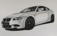 BMW M3 E92 Coupe selbstgemaltes Bild Niedersachsen - Friesoythe Vorschau