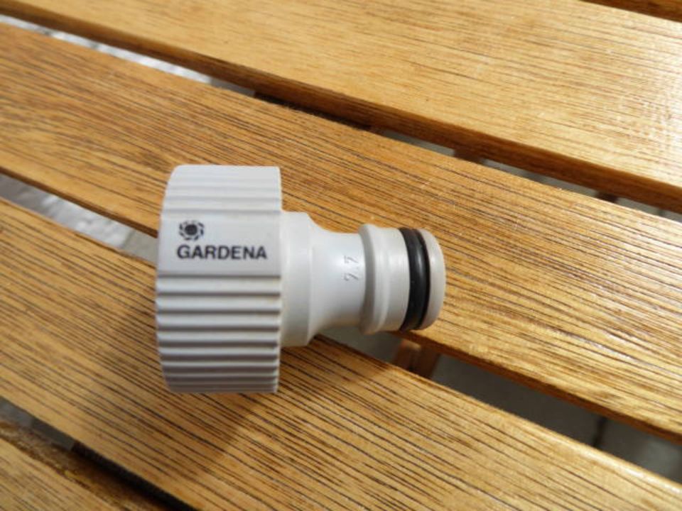 Gardena Schlauchanschluss Adapter 3/4 Innengewinde 1/2 Tülle in Oberammergau