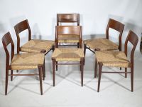 Mid-Century Teak Geflecht Stühle 351 Georg Leowald Wilkhahn 60er Rheinland-Pfalz - Mainz Vorschau