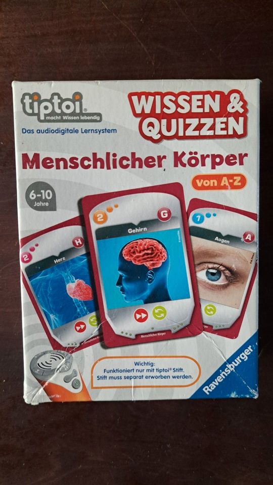 Tiptoi Spiel Wissen & Quizzen "Menschlicher Körper" in Breklum