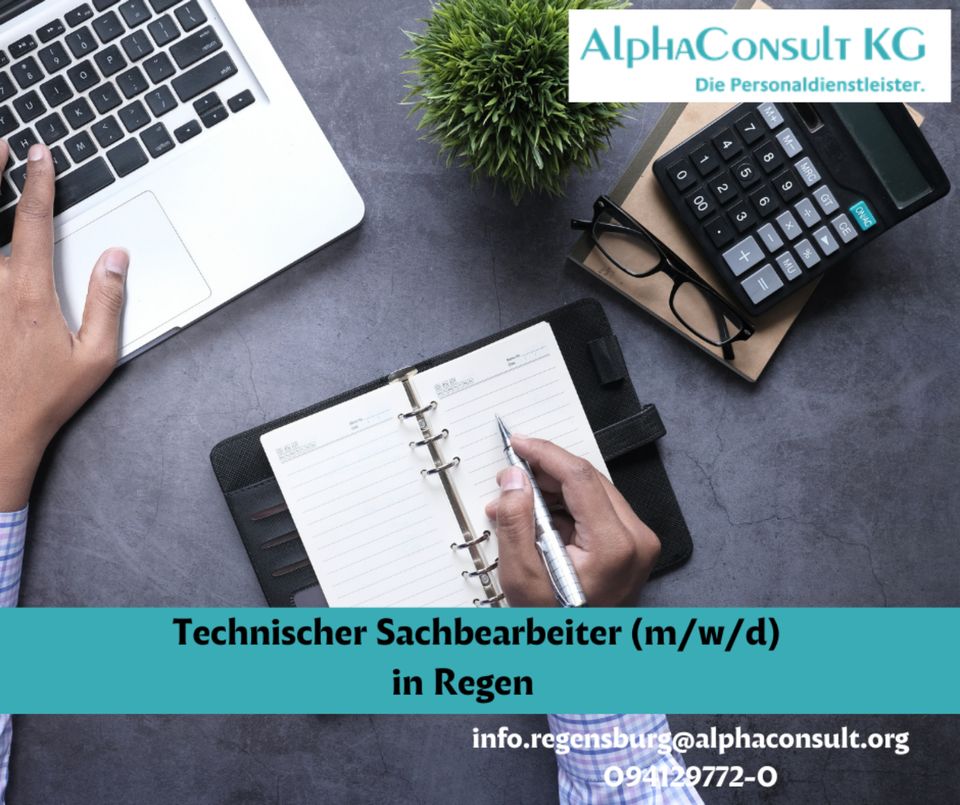 Technischer Sachbearbeiter (m/w/d) in Regen