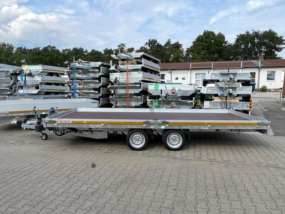 ⭐️ Eduard Auto Transporter 3000 kg 506x220x10cm kippbar Rampen 63 in Schöneiche bei Berlin