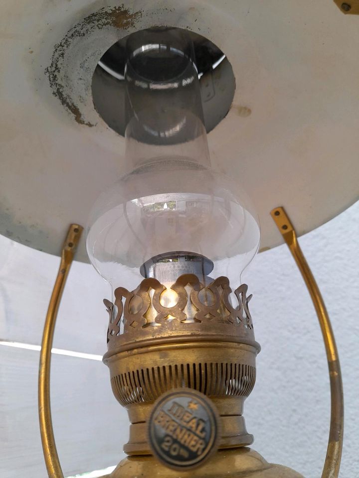 Öl-Lampe ,nautische Messinglampe in Mülheim (Ruhr)