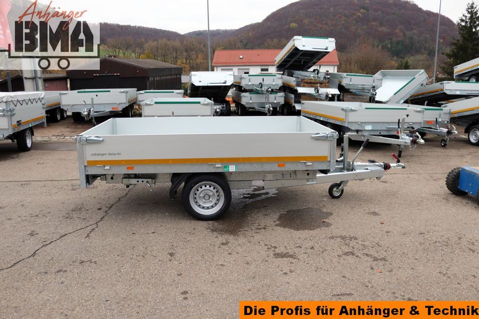 EDUARD Rückwärtskipper Anhänger 260x150x30 1500kg E+H +Rampen+Stü in Mühlhausen im Täle