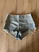 Bershka High Waist Jeans Shorts Hose Hellblau S Wuppertal - Ronsdorf Vorschau