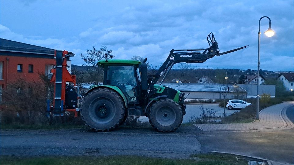 Baggern ,Baumfällung, Rückearbeit ,Sägearbeiten und Transporte in Hessisch Lichtenau