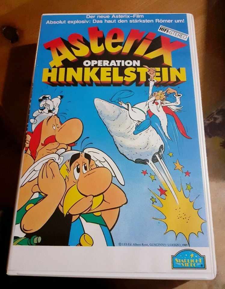 Asterix Videokassetten in Sustrum