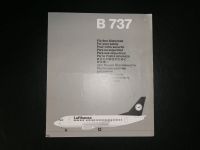 Safety Card Lufthansa Boeing 737 1992 Baden-Württemberg - Baden-Baden Vorschau