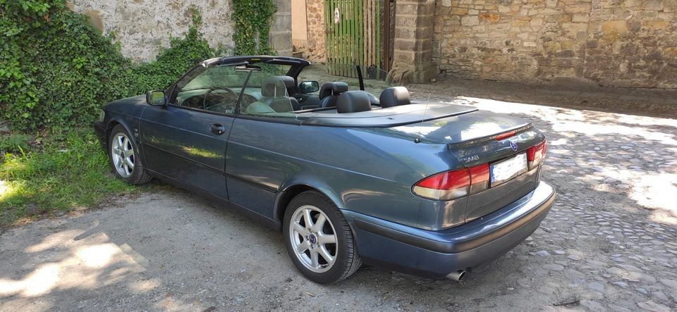 Saab 9-3 Cabrio BJ1999, 2,0l/113KW Turbo, Sportfahrwerk AHK in Schöningen