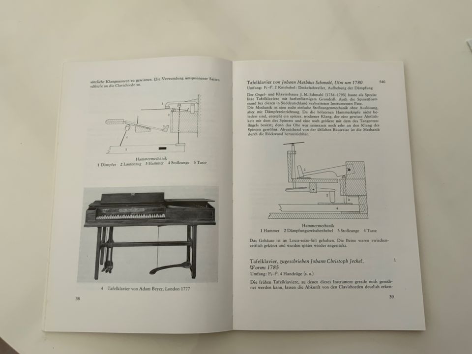 Historische Musikinstumente des Händel-Hauses von Herbert Heyde in Dessau-Roßlau