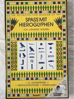 Spaß mit Hieroglyphen, Sammlerstück, noch nie benutzt Niedersachsen - Bad Sachsa Vorschau