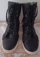Schuhe Schnürboots schwarz Gr. 40 Brandenburg - Welzow Vorschau