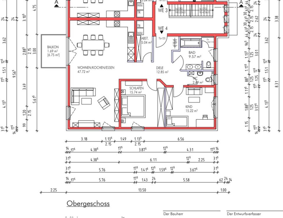 3 Zimmer Neubauwohnung mit Balkon / Rodgau Jügesheim - Nachmieter in Rodgau