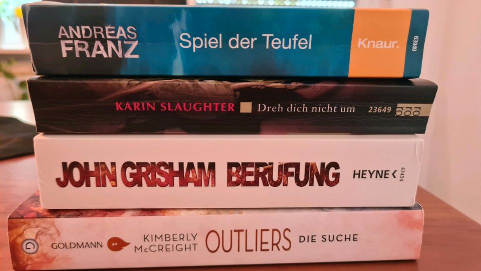 diverse Bücher Karin Slaughter, John Grisham etc in Zweibrücken