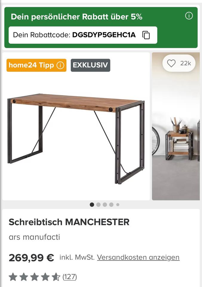 Schreibtisch Manchester in Dresden