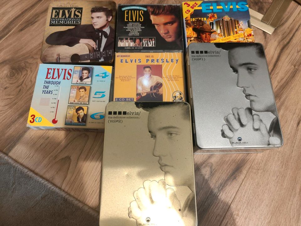 58 Elvis Presley CDs in Lüssow