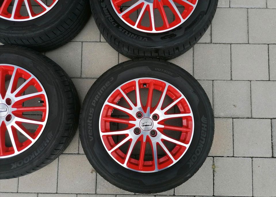 4 Hankook wNEU Sommer Reifen Rad 15 Zoll Komplettsatz Räder Auto in Bogen Niederbay