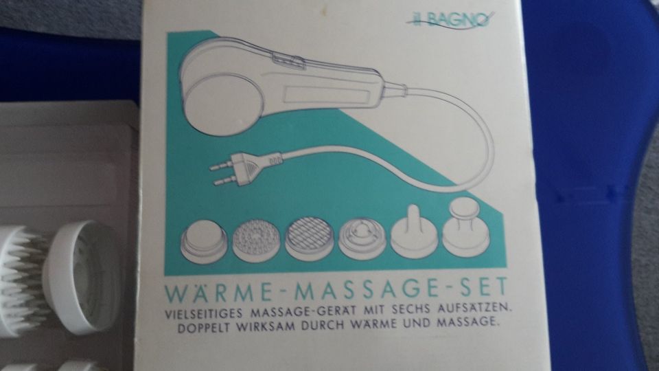 Massage Gerät mit Wärmefunktion, Gesicht/Kopf/Körper, VB  25 € in München