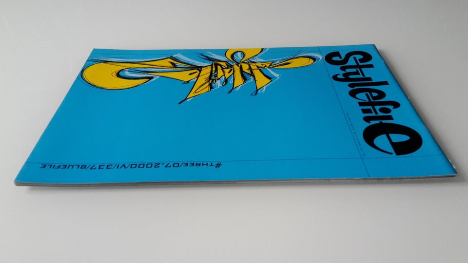 WIENEU Stylefile Graffiti Magazin Zeitschrift #3 Bluefile 07/2000 in Köln