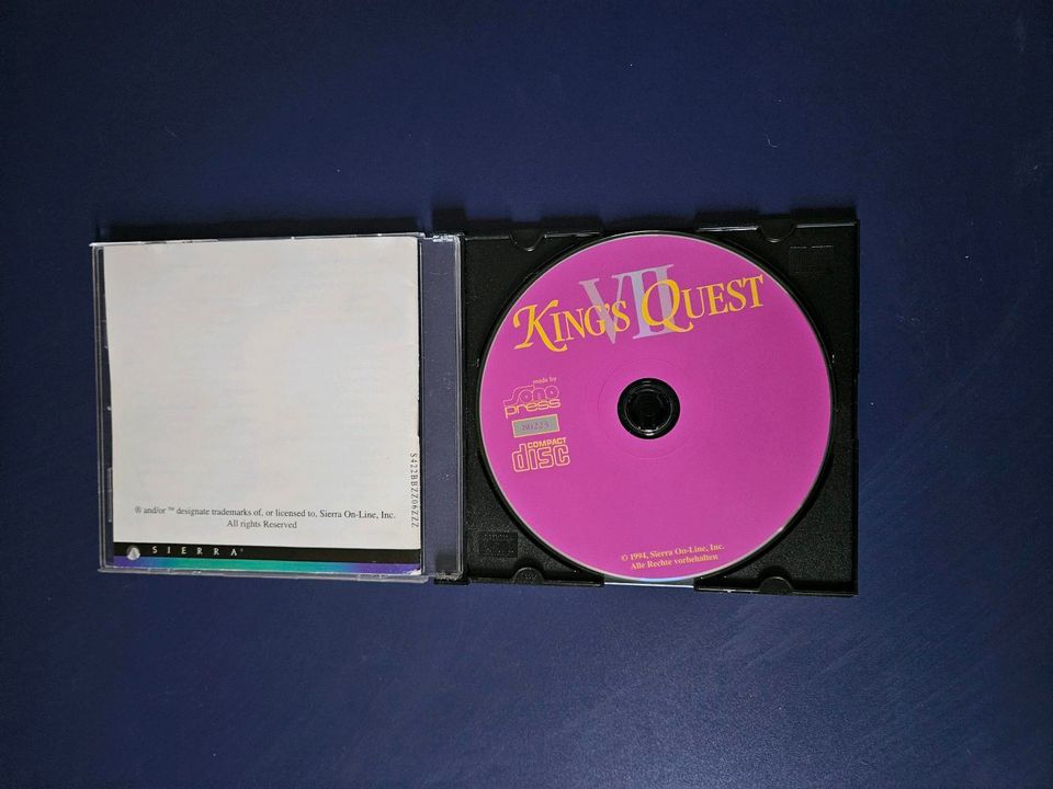 King's Quest VII PC CD-ROM The Princeless Bride Spiel Game in Uehlfeld