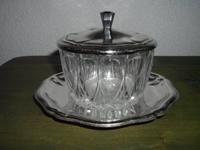 Alte Zuckerdose DDR Ostalgie Dose auf Teller Sammler Retro Sachsen - Bad Lausick Vorschau