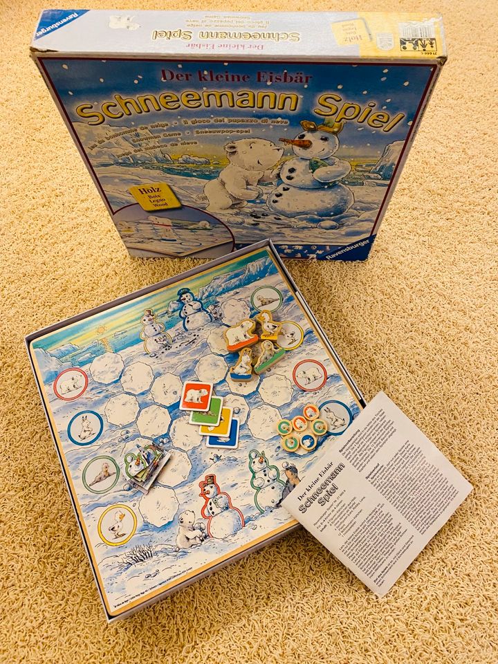 Der kleine Eisbar - Schneemann Spiel von Ravensburger in Reinbek