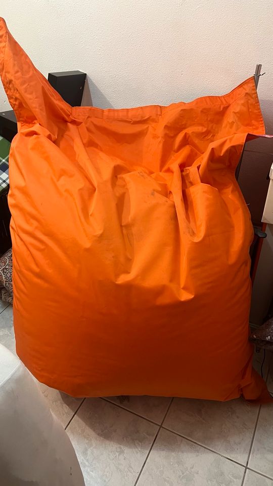 Fatboy Sitzsack groß orange in Karlsfeld