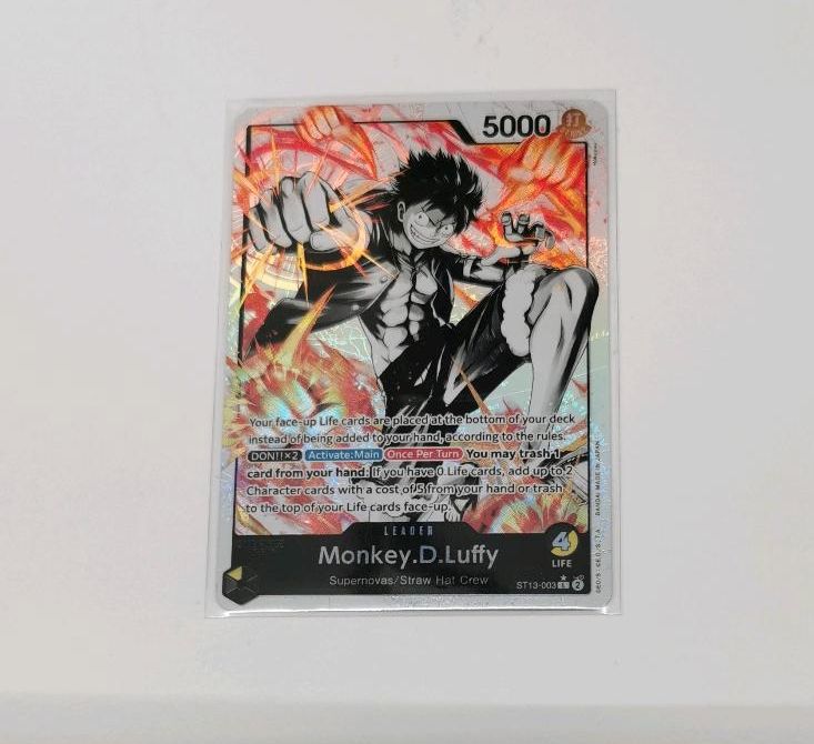 One Piece Tcg Monkey.D.Luffy ST13-003 (V.2) in Nürnberg (Mittelfr)