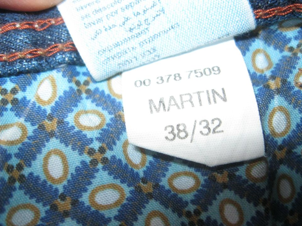 Mavi Jeans Denim Herren Hose MARTIN Größe W38 L32 Farbe Blau in Teterow