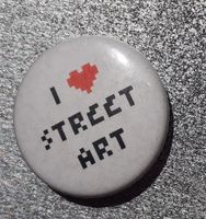 I Love Street Art Button #banksy Friedrichshain-Kreuzberg - Friedrichshain Vorschau