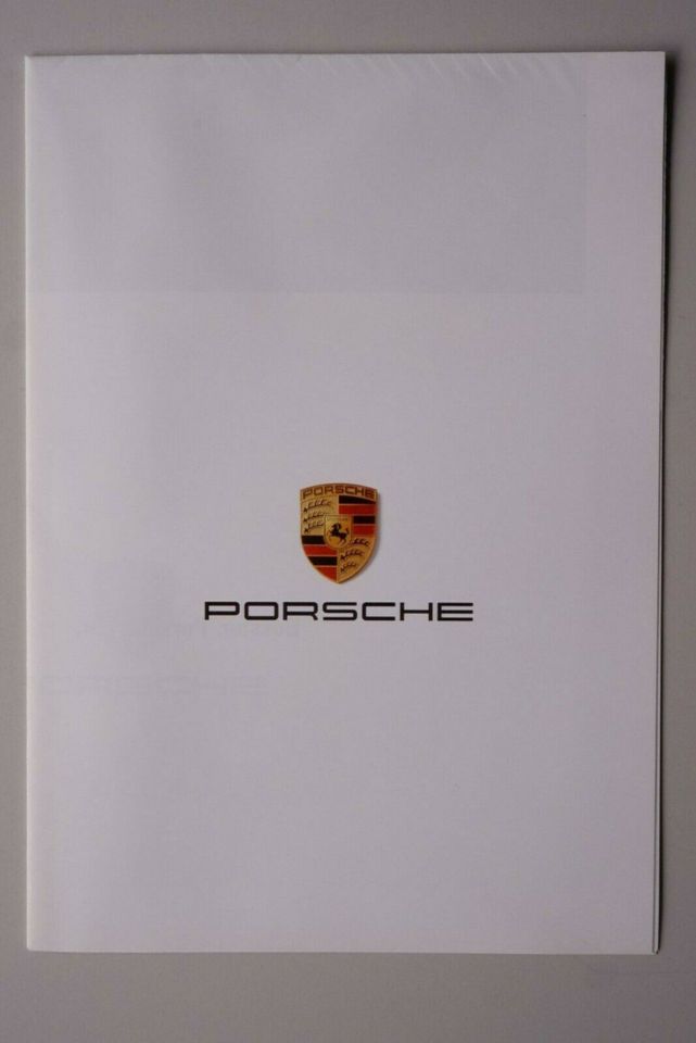 Porsche Plakat Faltblatt Werbung 911 Carrera 4 4S Targa Boxster in Solingen