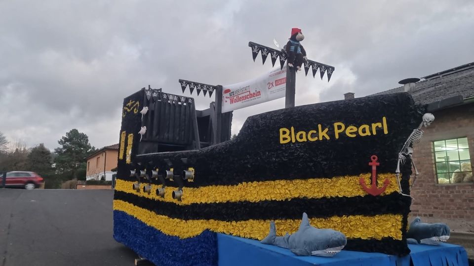 Karnevalswagen "Black Pearl" Piratenschiff zu vermieten 2024 in Wachtberg