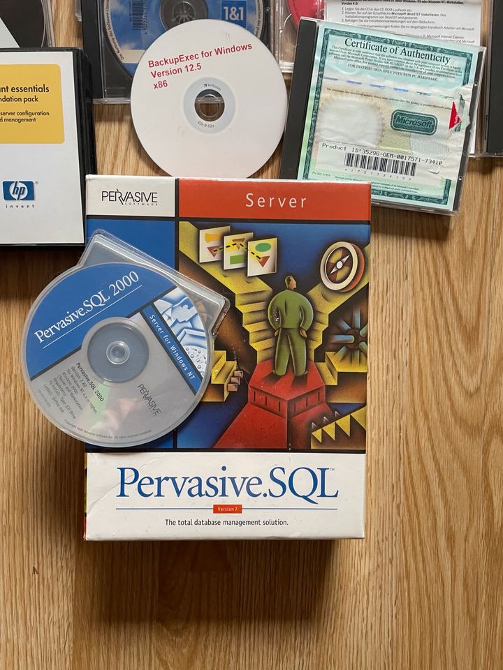 PC Software , Server Pervasive .SQL Windows exel Works usw in Uedem